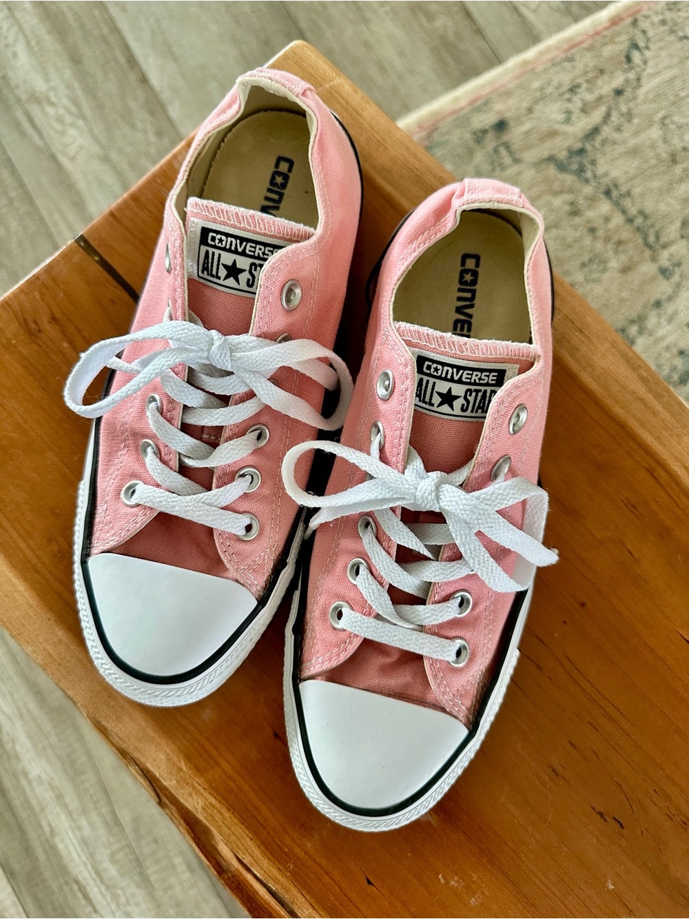 Converse All Star Pink Low Top Sneakers